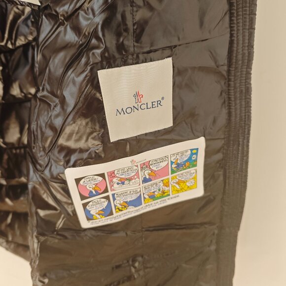 Moncler Marre Down Puffer Coat with Shearling Trim - Picture 12 of 13